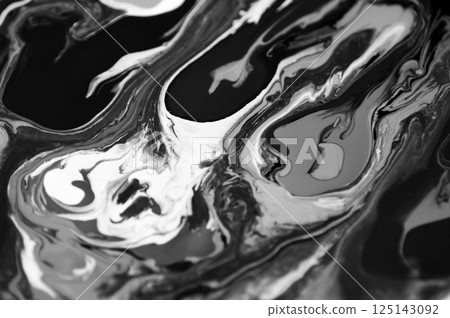 Artistic design. Gray background. Mixed different shades of gray acrylic Artistic design. Gray background. Mixed different shades of gray acrylic 125143092