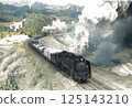 A record of the Showa era revived in color: Two steam locomotives taking on the Kadagoe Pass on the Kansai Main Line 125143210