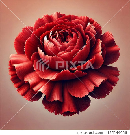 One car red carnation 125144036