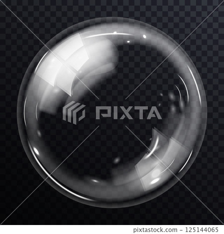 3D vector bubbles 3D vector bubbles 125144065