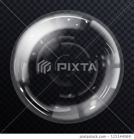 3D vector bubbles 125144069