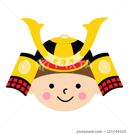 戴頭盔的男孩兒童節男孩節 125144520