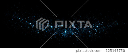 Experience a Stunning Cosmic Background featuring mesmerizing Blue Stars and captivating Galaxy Effects that amaze 125145750