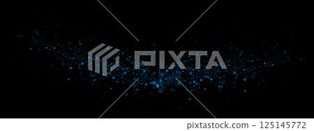 An Elegant Blue Sparkle Background That is Perfect for Various Creative Designs and Artistic Projects of All Kinds 125145772