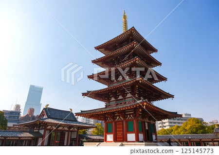 大阪市天王寺區四天王寺五層塔 125145773