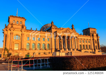 Reichstag building in Berlin, Germany 125146694