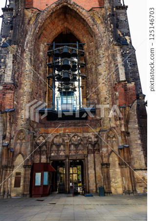 St. Nicholas Church in Hamburg, Germany St. Nicholas Church in Hamburg, Germany 125146703