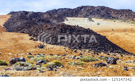 Landscape near Teide volcano, Tenerife Landscape near Teide volcano, Tenerife 125147342