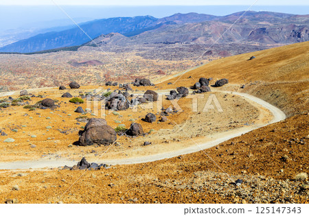 Landscape near Teide volcano, Tenerife Landscape near Teide volcano, Tenerife 125147343