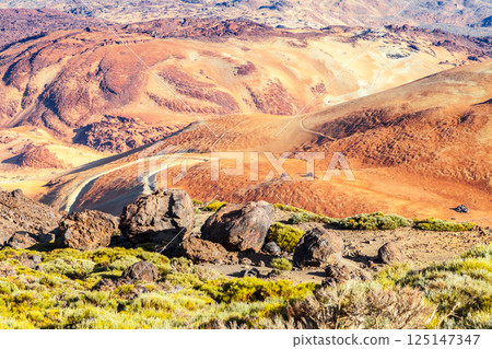 Landscape near Teide volcano, Tenerife 125147347