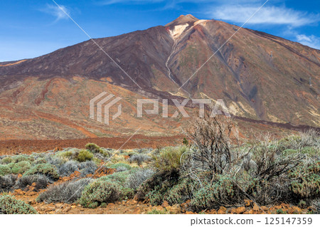 The volcano El Teide in Tenerife, Spain The volcano El Teide in Tenerife, Spain 125147359