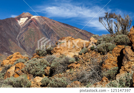 The volcano El Teide in Tenerife, Spain 125147397