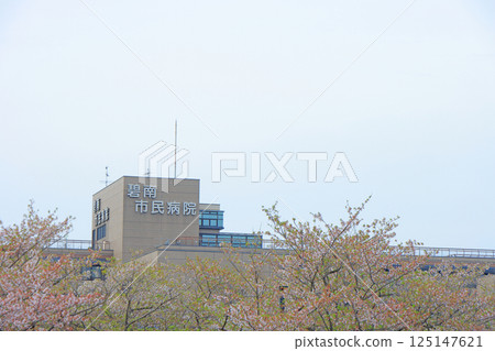 愛知縣碧南市碧南市立醫院一景 125147621