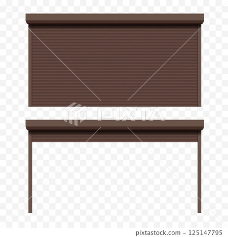 Roller shutter gates for garage. Roller shutter gates for garage. 125147795