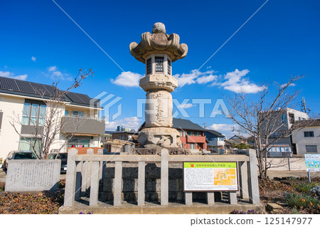 The large lantern in Shinmachi, Toyohashi City, Aichi Prefecture 125147977
