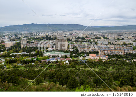 Cityscape view of Tbilisi, the capital of Georgia 125148010
