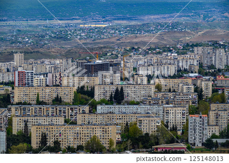 Cityscape view of Tbilisi, the capital of Georgia 125148013