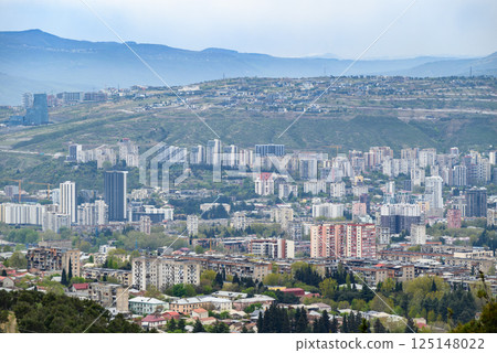 Cityscape view of Tbilisi, the capital of Georgia Cityscape view of Tbilisi, the capital of Georgia 125148022