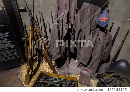 Permanent Exhibition of the Museum of Soviet Occupation in the Georgian National Museum in Tbilisi, capital of Georgia 125148155