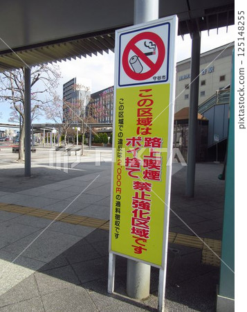 守谷站前的招牌 125148255