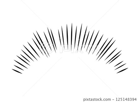 Simple cartoon-style arched background material 125148394