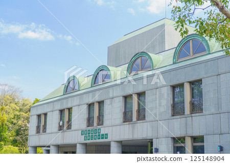 [Chiba City, Chiba Prefecture] Aoba no Mori Park Arts and Culture Hall, exterior 125148904