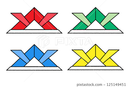 用Origami製作的頭盔 用Origami製作的頭盔 125149451