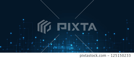 Abstract digital circuit technology board background Abstract digital circuit technology board background 125150233