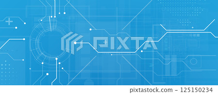 Abstract digital circuit technology board background Abstract digital circuit technology board background 125150234