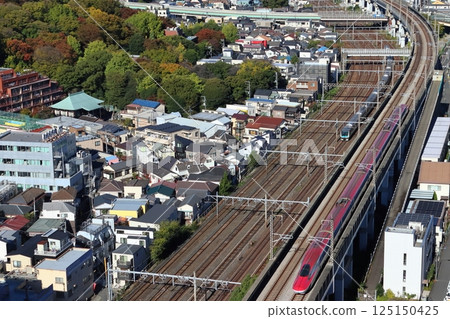 Tohoku Shinkansen E6 series (single 7-car formation: Komachi) 125150425