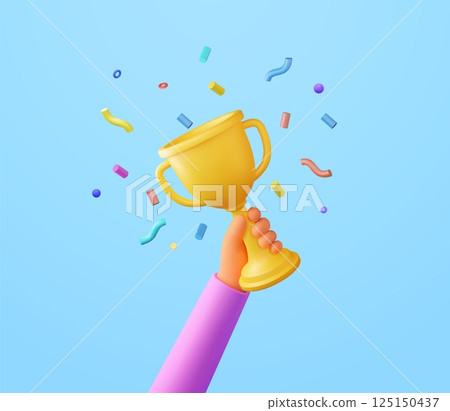 First place champion trophy reward 125150437