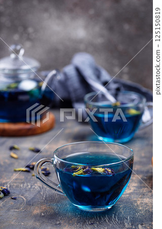 Blue tea Butterfly pea or anchan Blue tea Butterfly pea or anchan 125150819
