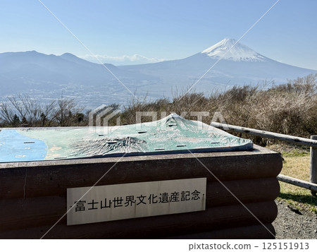 從掬子峠眺望富士山_蘆之湖天際線 125151913