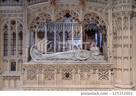 Effigy of Bishop Lloyd's Tomb in Newcastle Cathedral (St. Nicholas' Cathedral). Effigy of Bishop Lloyd's Tomb in Newcastle Cathedral (St. Nicholas' Cathedral). 125152001