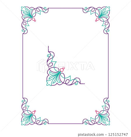 Vintage traditional realistic black and color Crests Ribbons Frames set on white background isolated vector illustration Vintage traditional realistic black and color Crests Ribbons Frames set on white background isolated vector illustration 125152747