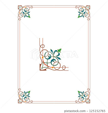 Vintage traditional realistic black and color Crests Ribbons Frames set on white background isolated vector illustration Vintage traditional realistic black and color Crests Ribbons Frames set on white background isolated vector illustration 125152765