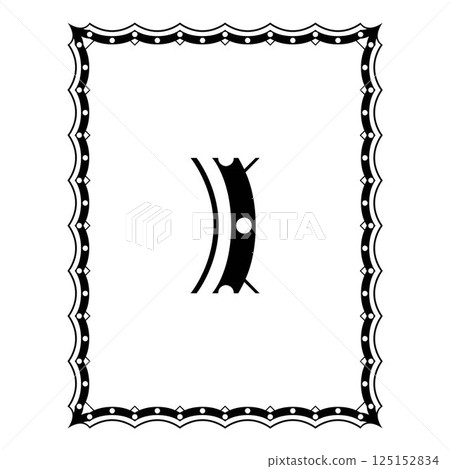Vintage traditional realistic black and color Crests Ribbons Frames set on white background isolated vector illustration 125152834