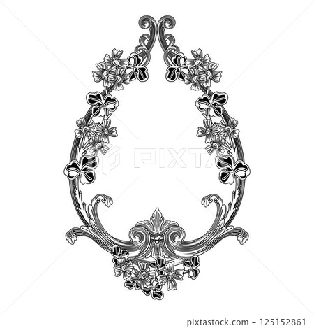Sketch hand drawn traditional winning laurel branch wreaths set isolated vector illustration 125152861