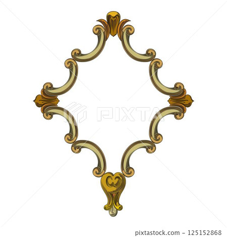 Vintage traditional realistic black and color Crests Ribbons Frames set on white background isolated vector illustration Vintage traditional realistic black and color Crests Ribbons Frames set on white background isolated vector illustration 125152868