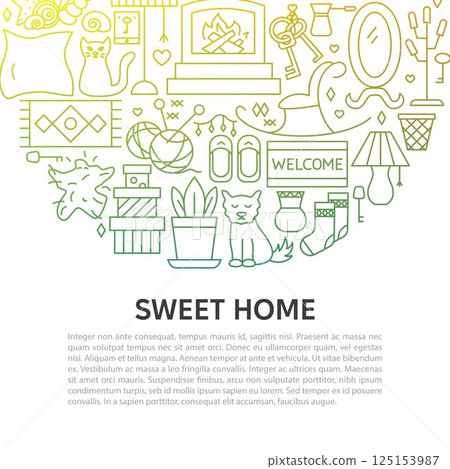 Sweet Home Line Concept 125153987