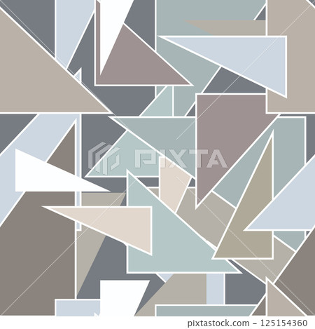 Seamless pattern with triangles 125154360