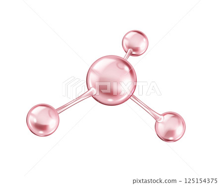 Spinning collagen molecular structure vector illustration Spinning collagen molecular structure vector illustration 125154375