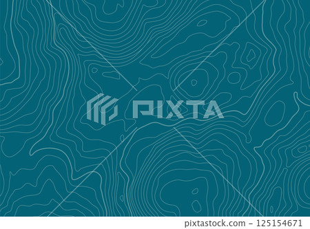 Topographic map background with altitude lines. Abstract terrain topography with elevation levels of the relief Topographic map background with altitude lines. Abstract terrain topography with elevation levels of the relief 125154671