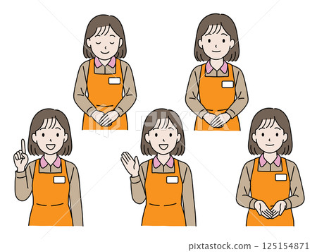 Convenience Store Lady C 125154871