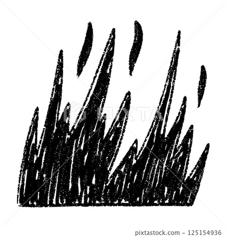 Sketchy flame set tribal. fire with dancing smoke. Tattoo icons collection. Flat vector illustration isolated on white background. Sketchy flame set tribal. fire with dancing smoke. Tattoo icons collection. Flat vector illustration isolated on white background. 125154936