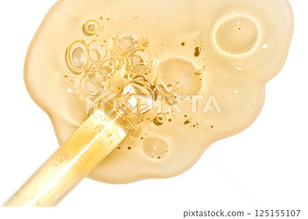 Retinol face serum or gel sample swatch Retinol face serum or gel sample swatch 125155107