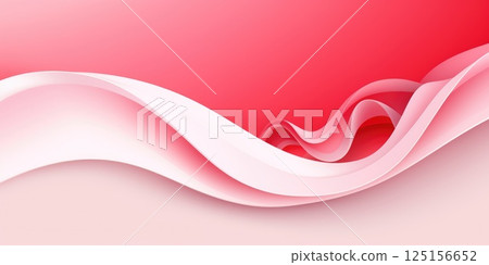 Abstract pink and white wave design on gradient red background Abstract pink and white wave design on gradient red background 125156652
