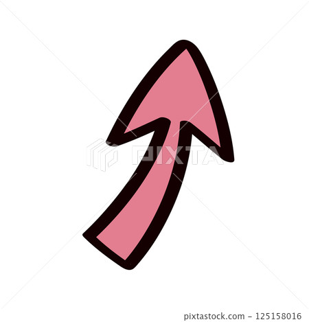Illustration of arrow 125158016