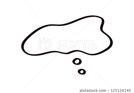 手繪泡泡 125158140