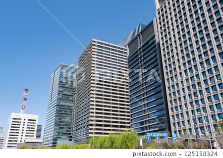 丸之內摩天大樓的景色 丸之內摩天大樓的景色 125158324